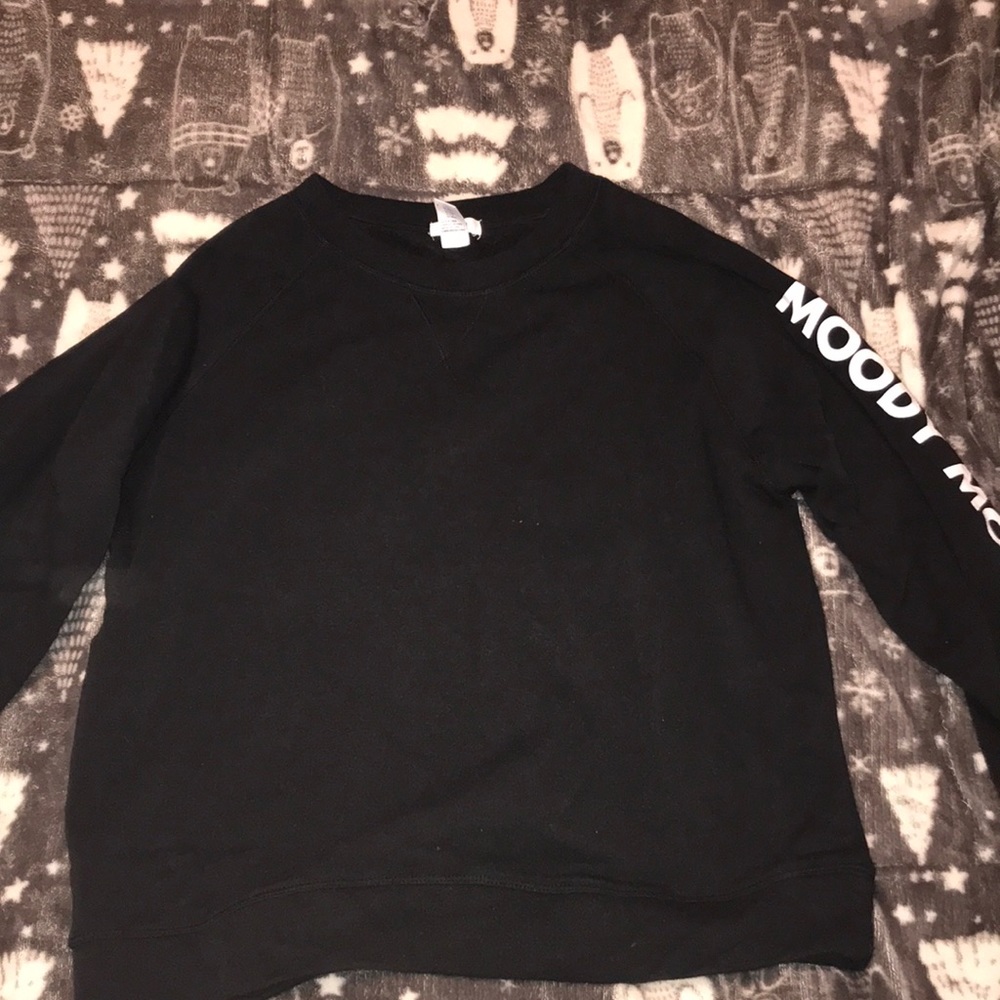 Black sweater